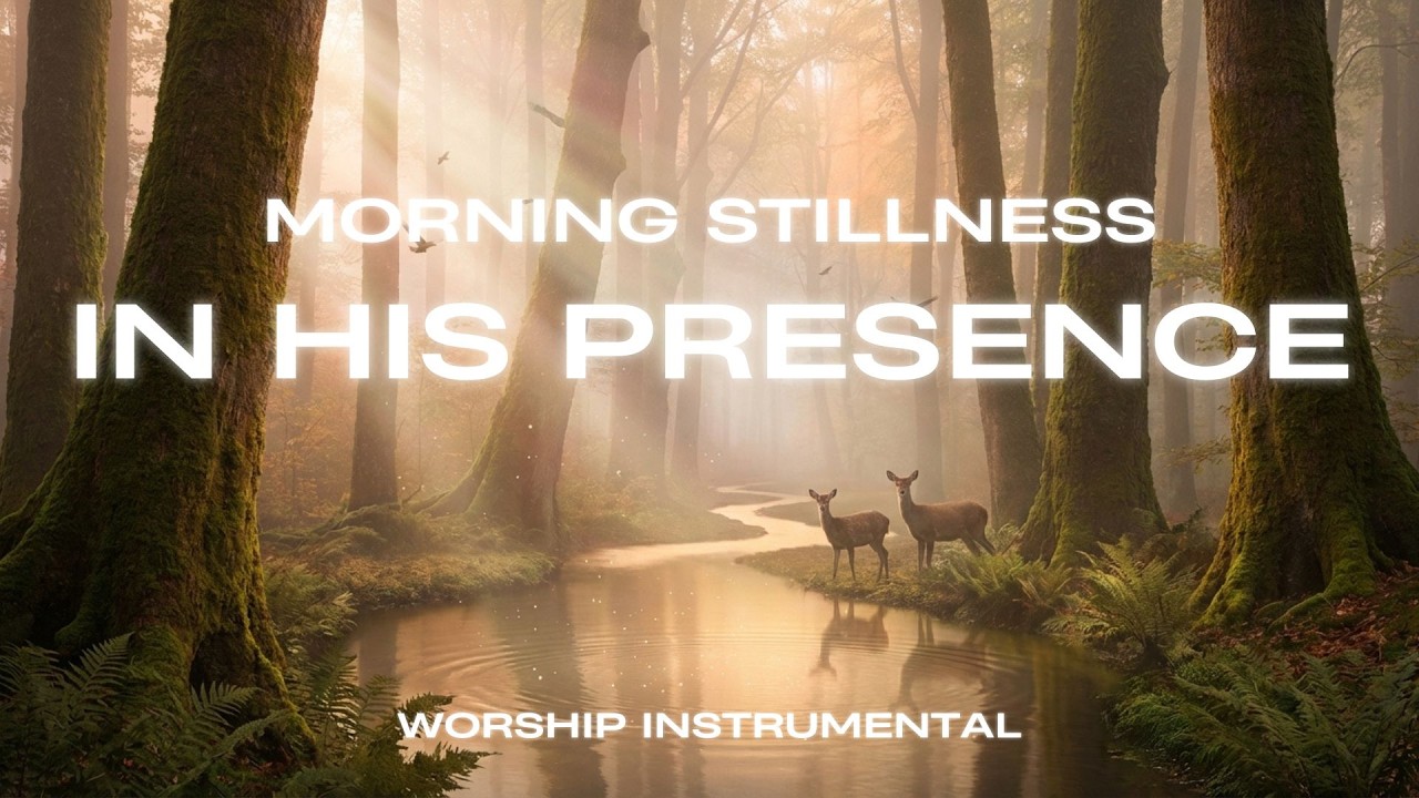 Morning Stillness in His Presence 🤍 | Soaking Worship for Prayer & Quiet Devotion