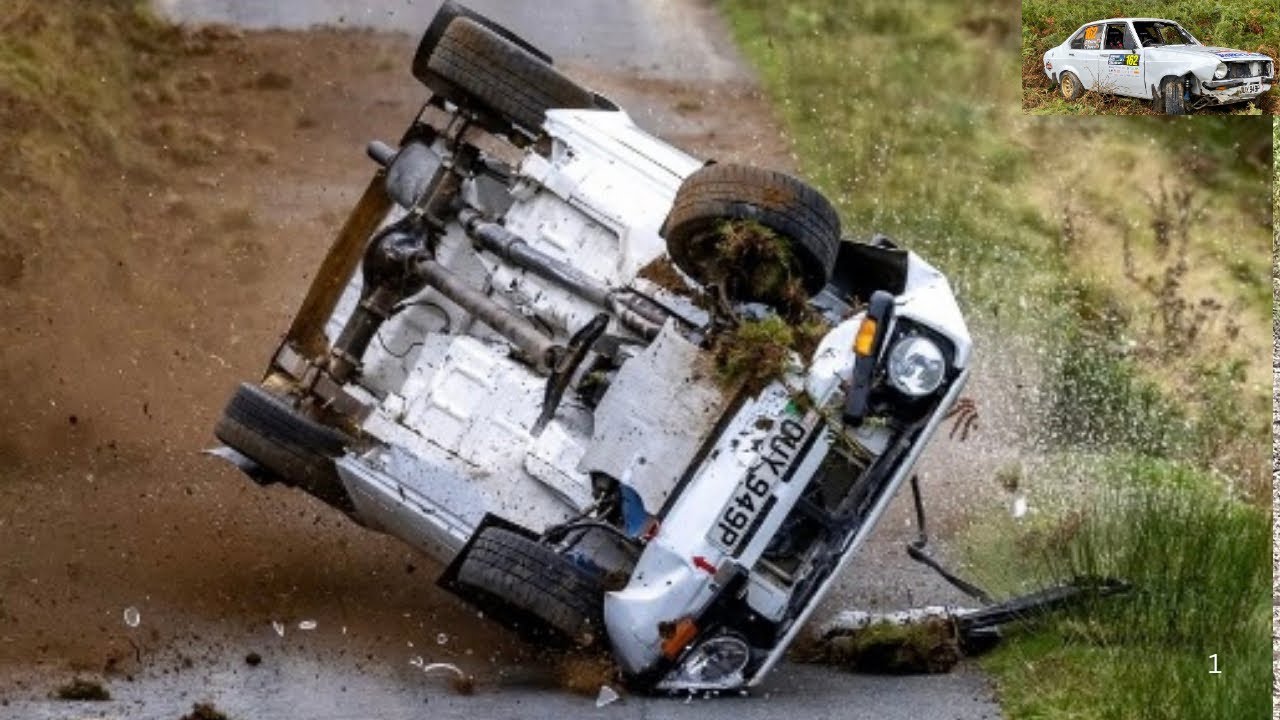RALI CEREDIGION 2025 CRASH MISTAKES & ACTION