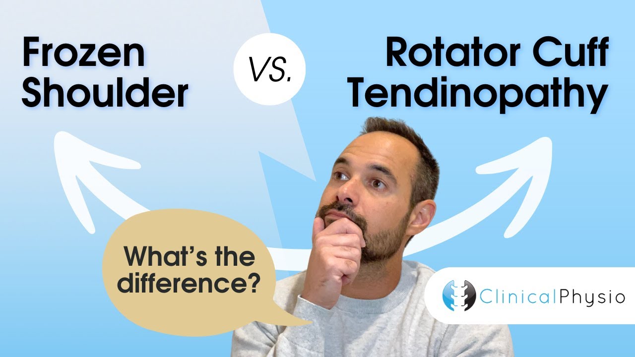 Frozen Shoulder vs Rotator Cuff Tendinopathy | Expert Physio Explains Key Clinical Difference!
