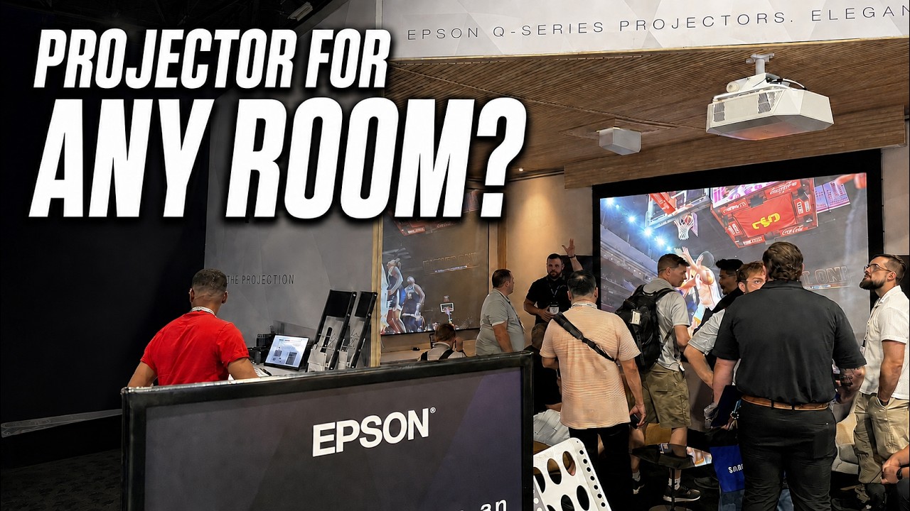 Epson QL7000 доказывает, что проекторы подходят не только для темных комнат | CEDIA 2026