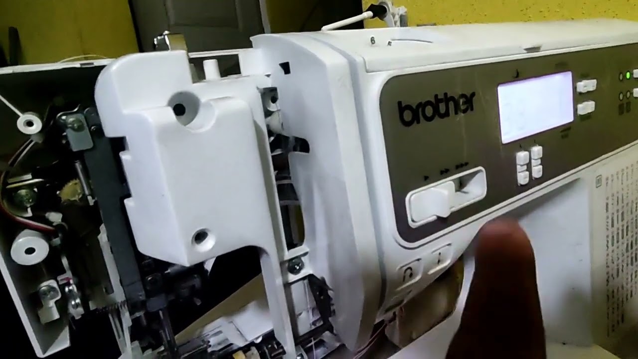 Error 3 máquina de coser brother SM8270.