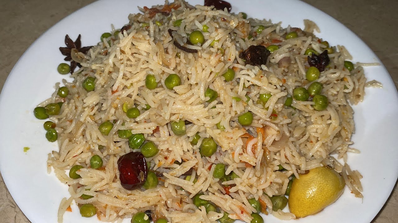 Matar Pulao Recipe | Commercial Style Matar Pulao Recipe by Chef Mahnoor|