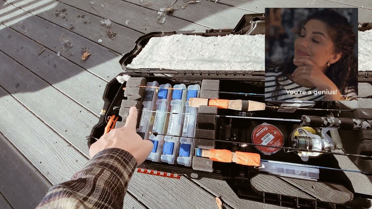 Eagle Claw Ice Rod Carrying Case build out