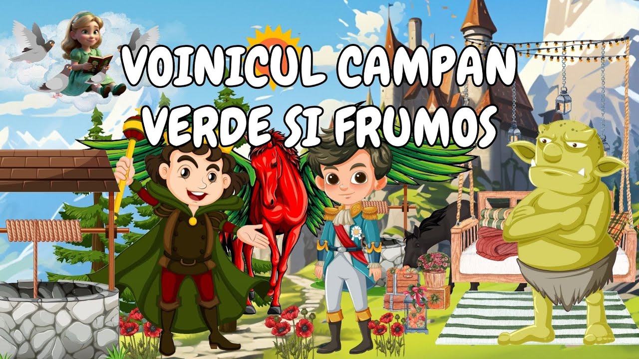 👑 Voinicul Campan, Verde si Frumos | Povesti pentru copii | Basme | Povesti nemuritoare 👑