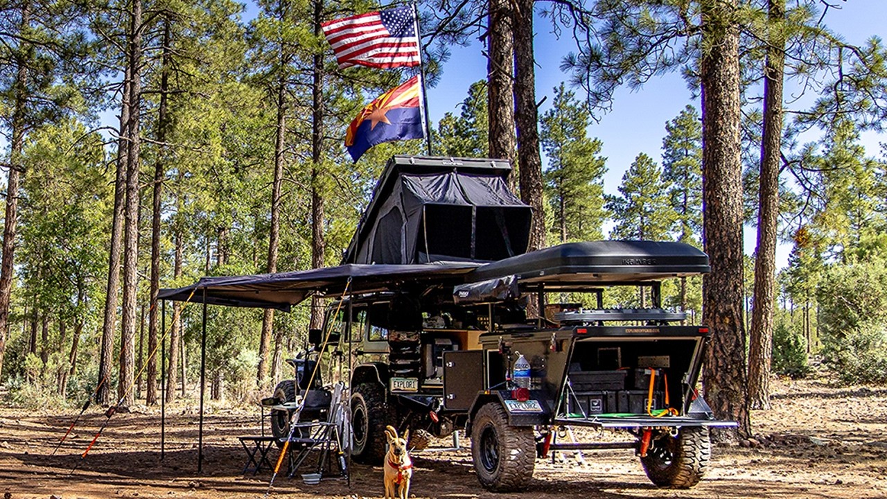 Return to Mingus Mountain - Jeep Camping, Cooking & Dog Mishaps