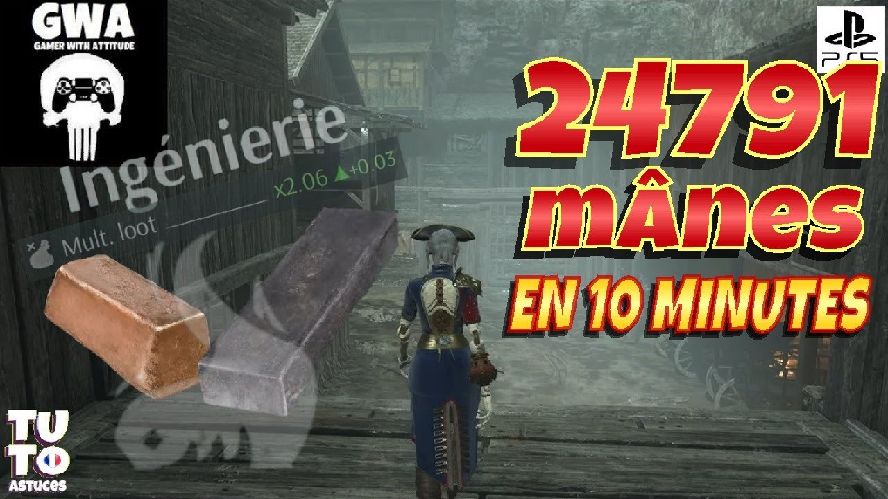 STEELRISING (PS5) : Astuce Farm Manes (24791 xp en 10 min)