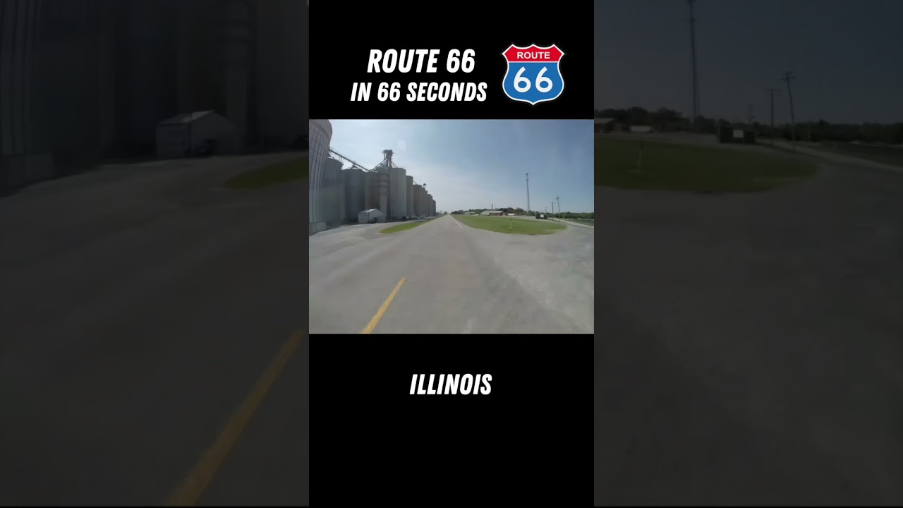 Route 66 in 66 Seconds (Timelapse)
