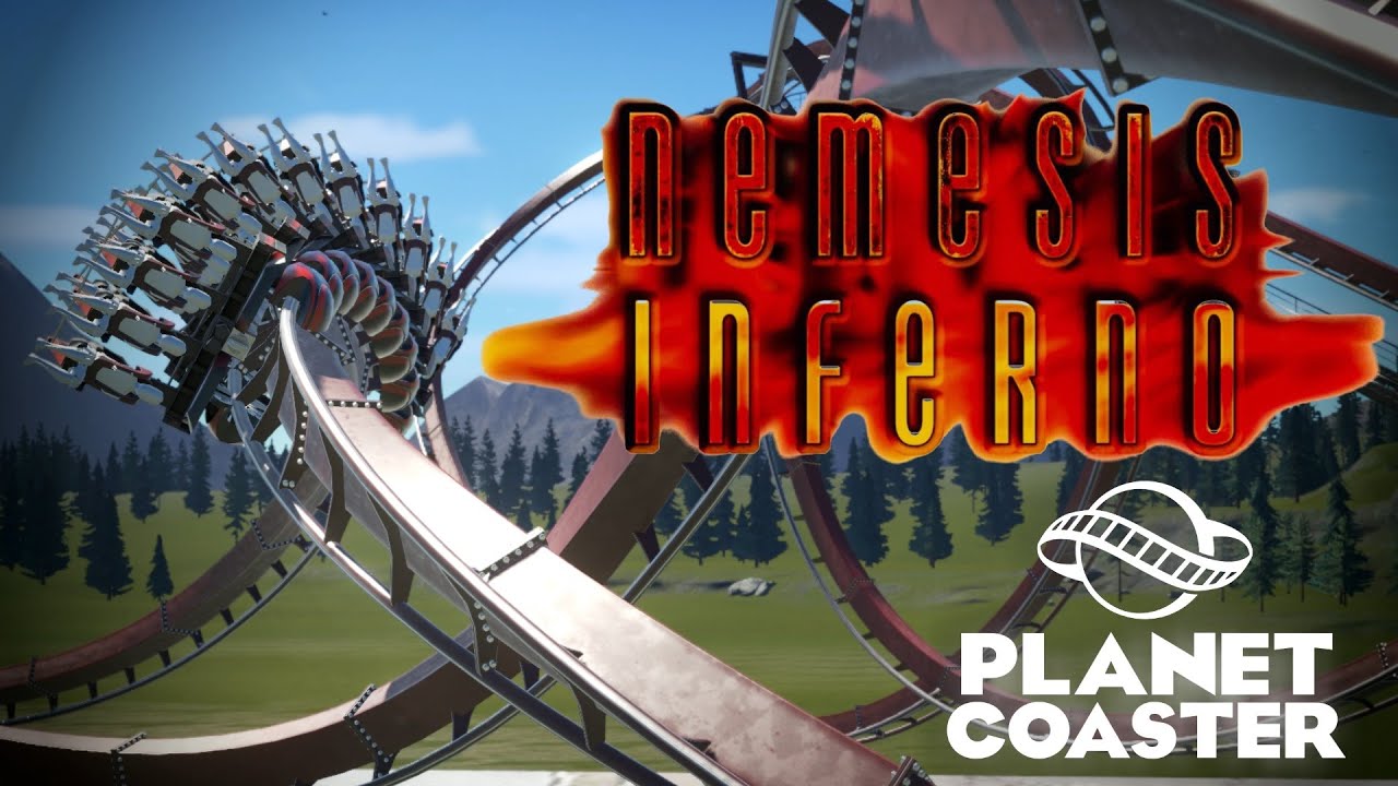 Recreating Nemesis Inferno - Planet Coaster | Track Layout | Part 1