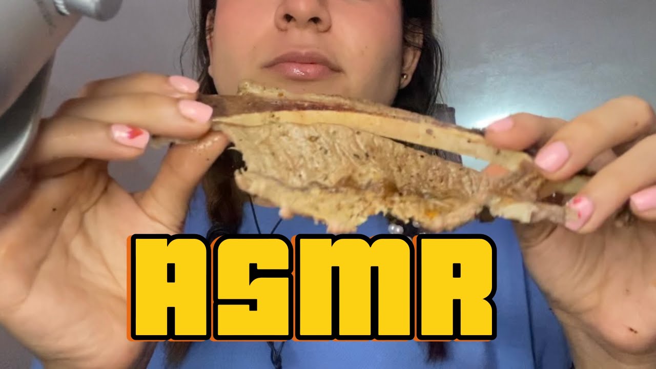 ASMR, ASÍ TE ESCUCHAS CUANDO COMES CARNE 🥩