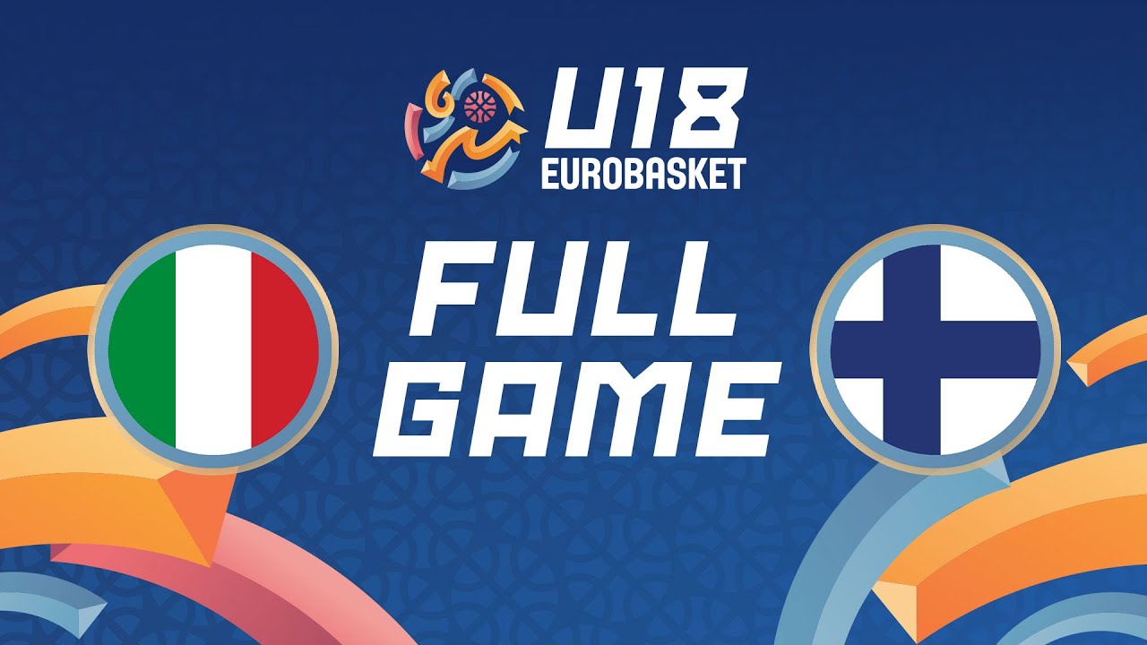 Group Phase | Italy v Finland | Full Basketball Game | FIBA U18 Women's EuroBasket 2025