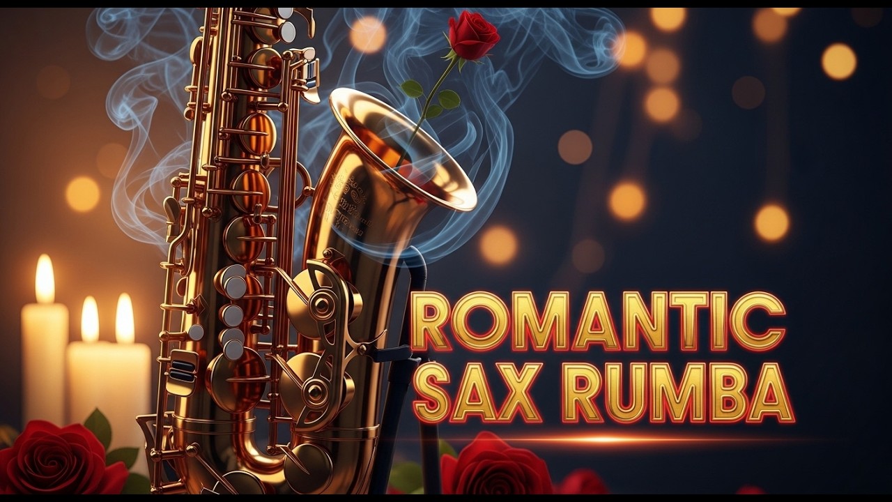 Romantic Sax Rumba Bolero Night | Música Instrumental Suave y Elegante para Noches de Amor