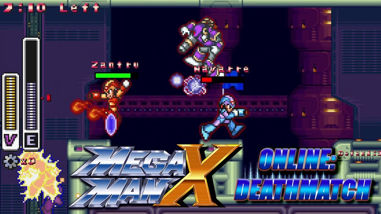Multiplayer Madness - Mega Man X Online Deathmatch No Commentary