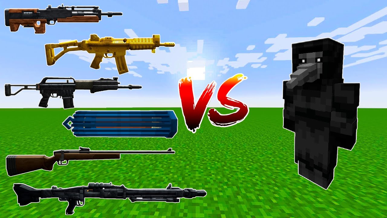 Which TaCZ Gun Can Beat SCP Bosses In Minecraft? PART 3