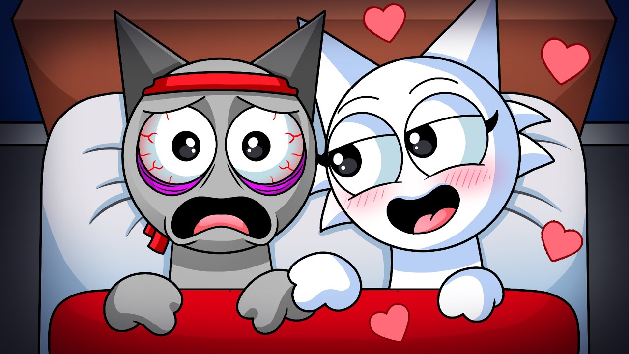 GRAY & WENDA NO PUEDEN DORMIR 😰 (sprunki)