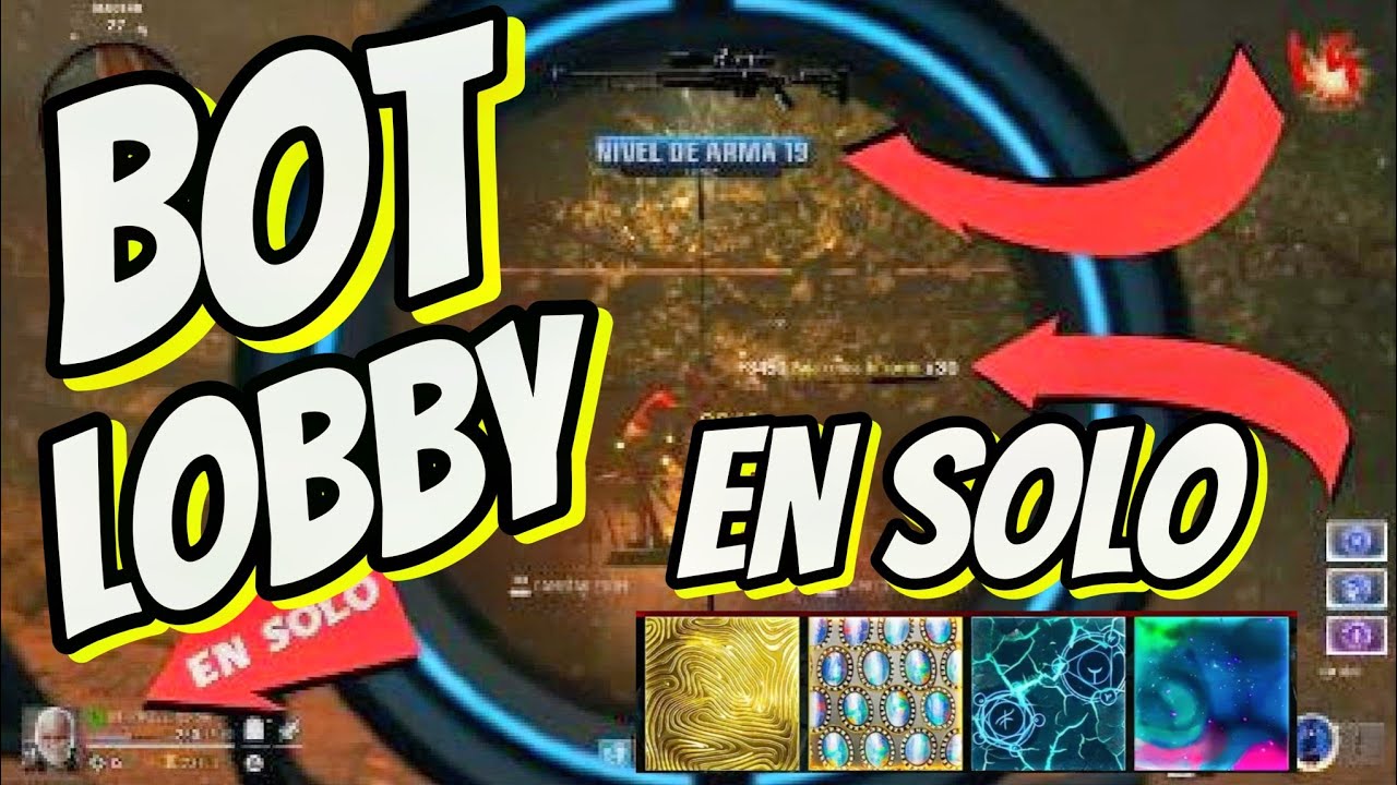 BLACK OPS 6 XP LOBBY BOT LOBBY EXP/CAMUFLAJES PRESTIGIO EN SÓLO!