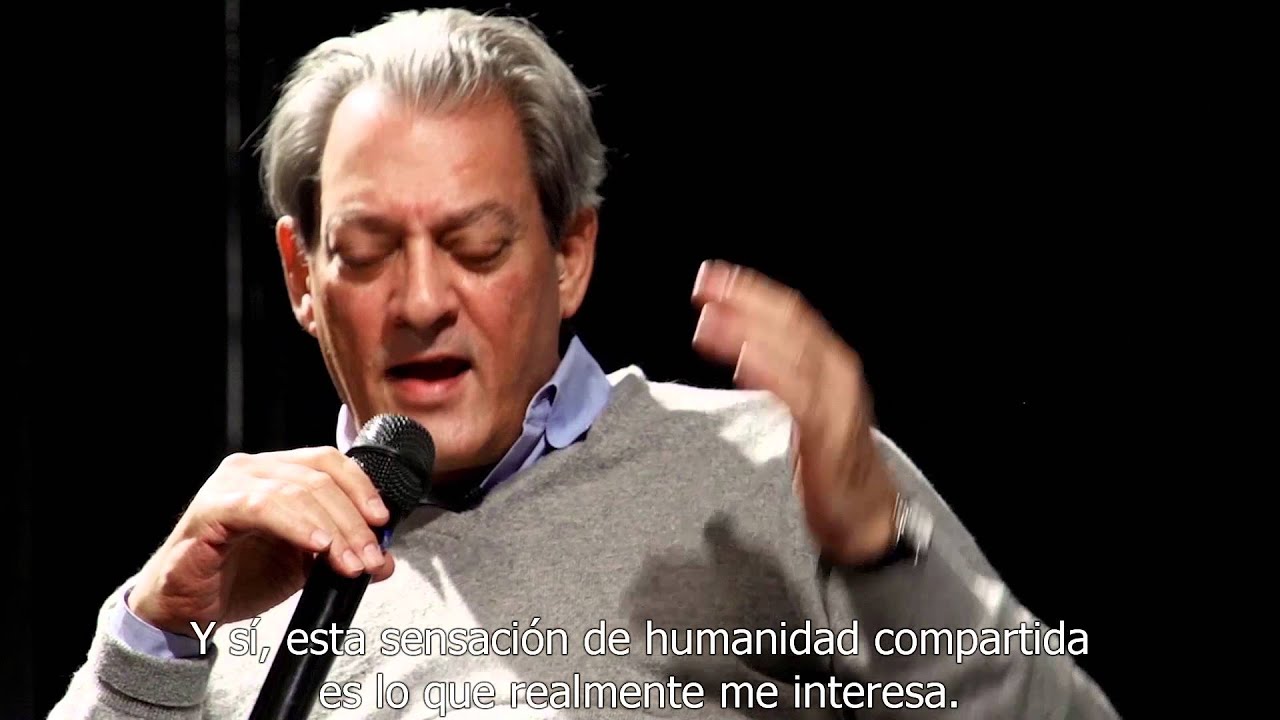 Paul Auster fue entrevistado por Carlos Ruta, rector de UNSAM