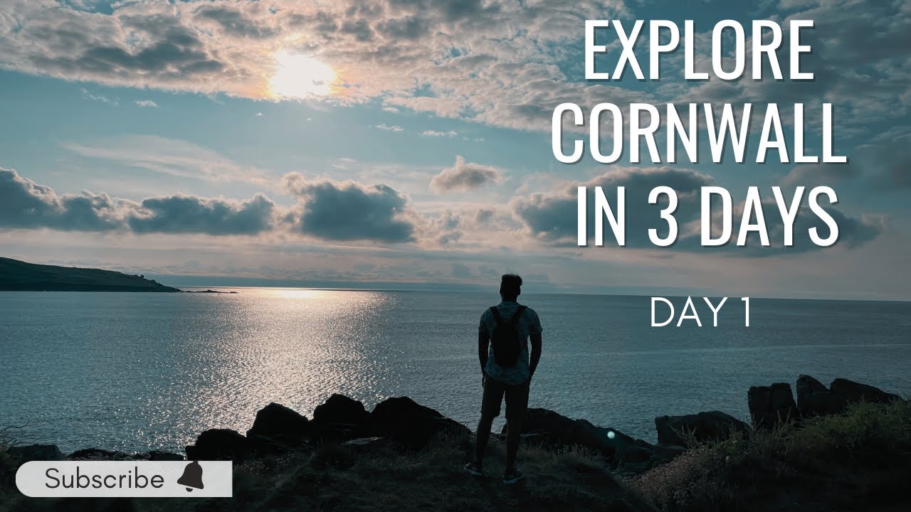 Cornwall Travel Vlog - Day 1 (Trip Planning in UK without Car) #summer