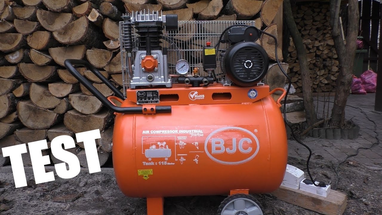 BJC 115L -Test Kompresora dwutłokowego