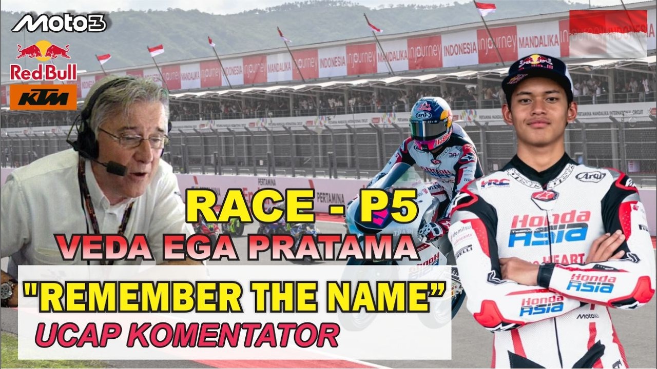 REAKSI DUNIA! Veda Ega Pratama Guncang Moto3 Thailand: 