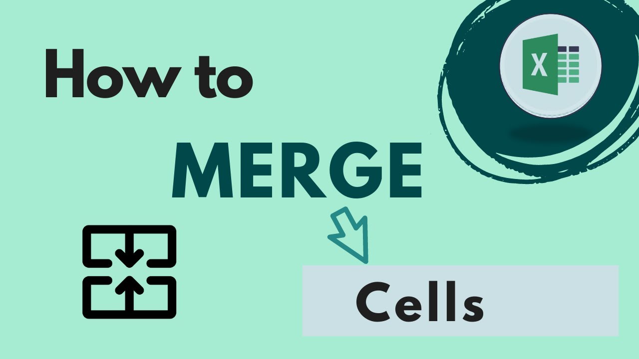 How to merge cells vertically and horizontally in Excel