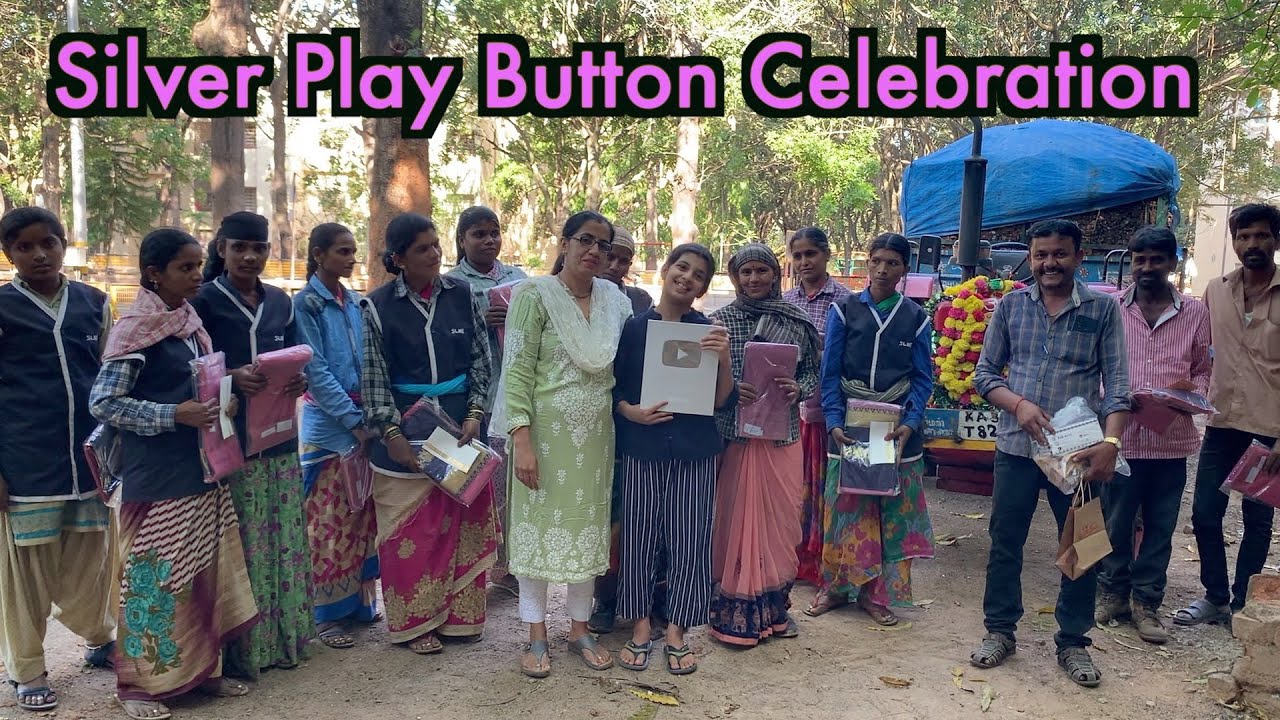 Silver Play Button Celebration | Havisha Rathore