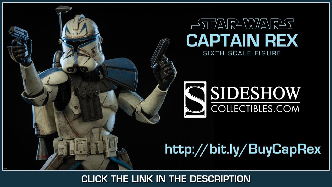 Star Wars Sideshow Collectibles Captain Rex Phase II Armor 1/6 Scale Collectible Figure Review
