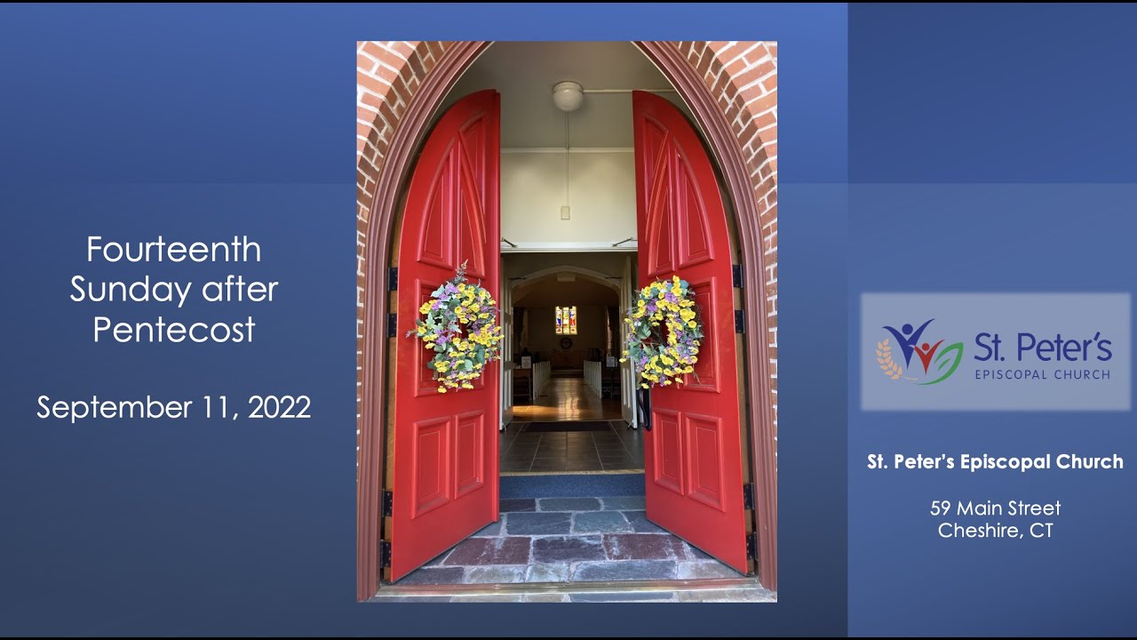 9/11/2022 10:00 - St. Peter's Service