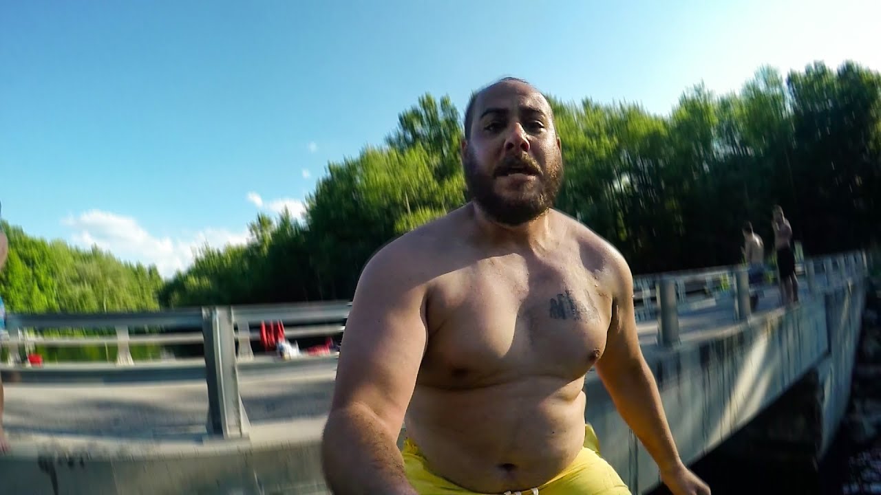 JUMPING OFF A BRIDGE