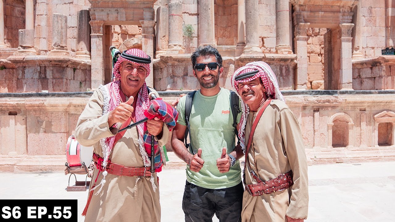 SURPRISED by the Stunning Rural Areas of Jordan S06 EP.55 | Jerash & Ajloun |MIDDLE EAST MOTORCYCLE
