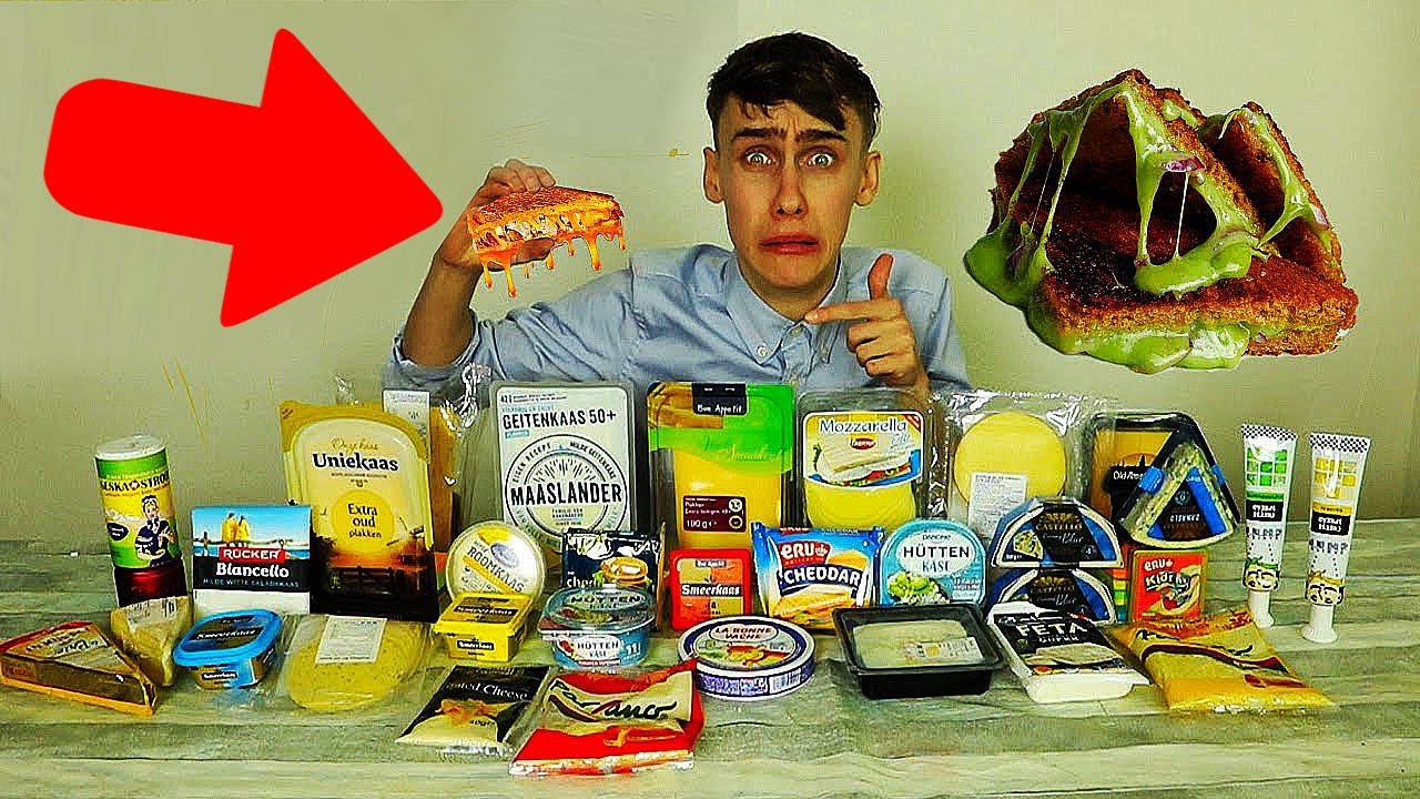 ALLE KAAS TER WERELD IN 1 TOSTI MIXEN!