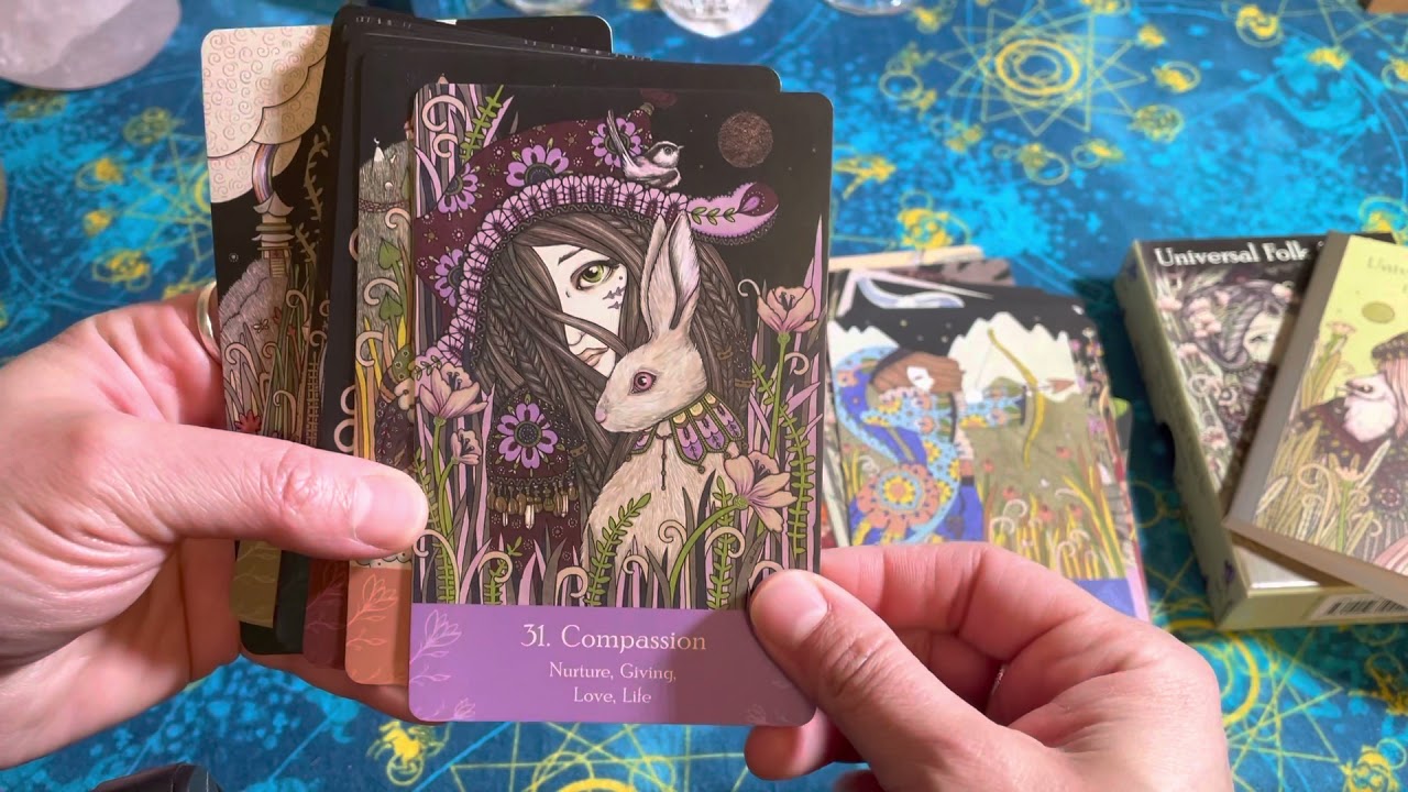 Unboxing & walkthrough: Universal Folk Oracle deck by Anita Inverarity
