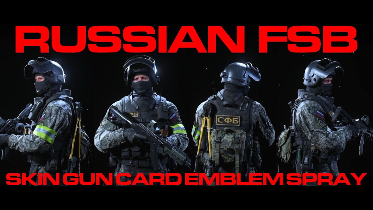 BRAND NEW RUSSIAN FSB - CALL OF DUTY MODERN WARFARE WARZONE