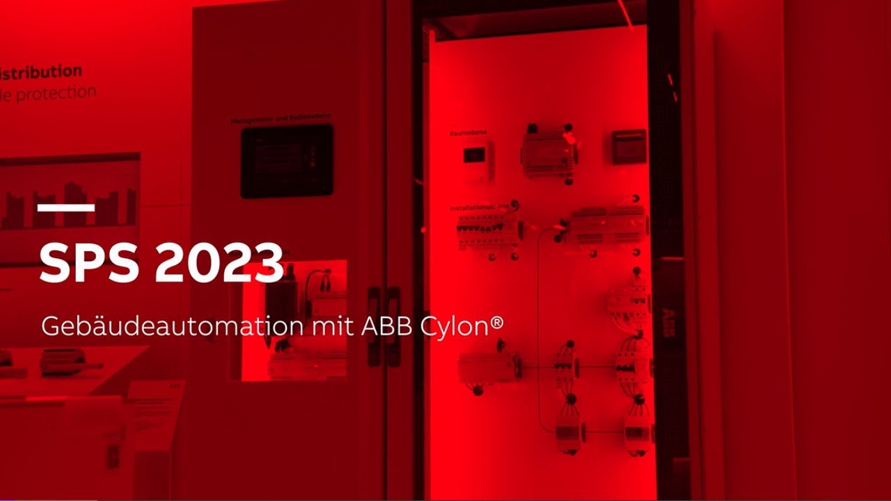 ABB auf der SPS 2023: Gebäudeautomation mit ABB Cylon®