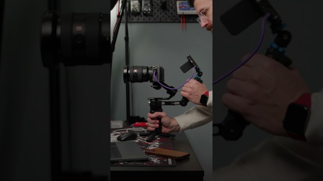 DJI RS3 Mini setup with Sony FX3
