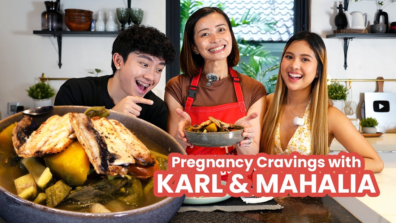 Tiktok Superstars Mahalia E. and Karl L -  Karlia nakigulo't nakiluto sa kusina ni Chefmom Rosebud!