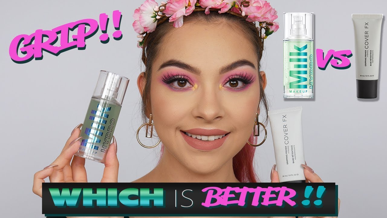 Milk Hydro Grip Primer Review | Milk Hydro Grip Primer Vs. Cover FX Gripping Primer