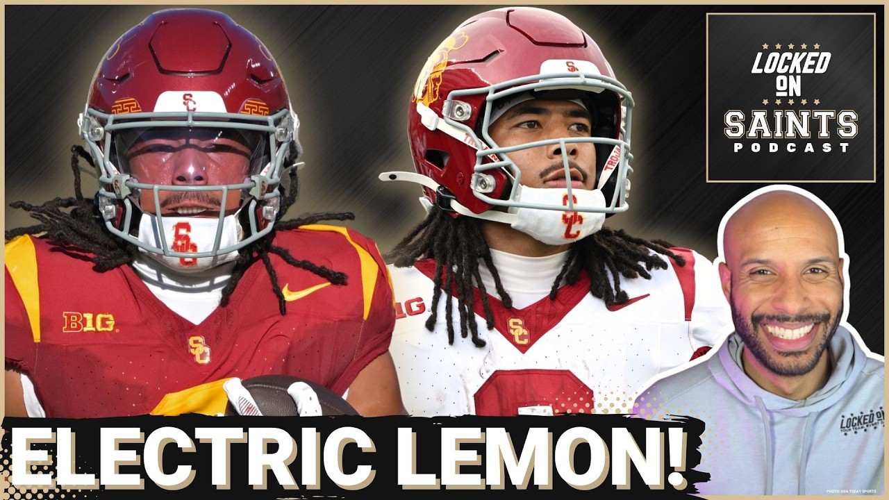 ELECTRICITY: New Orleans Saints' Makai Lemon Mock Draft Elevates Offense With GAME-BREAKING Talent