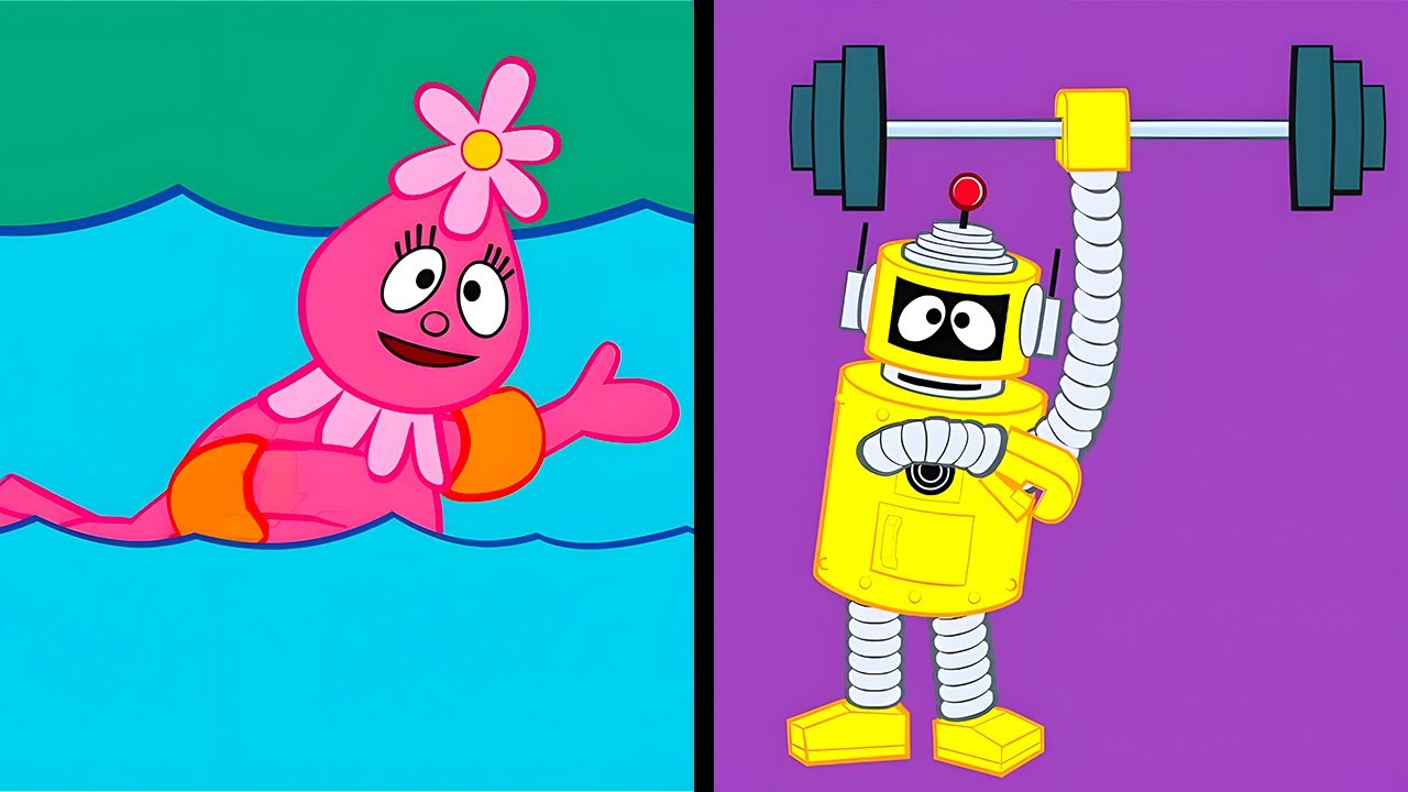 OLYMPIC GAMES! 🏊‍♀️ 💪 🎵 | YO GABBA GABBA | WildBrain Jam 🎶