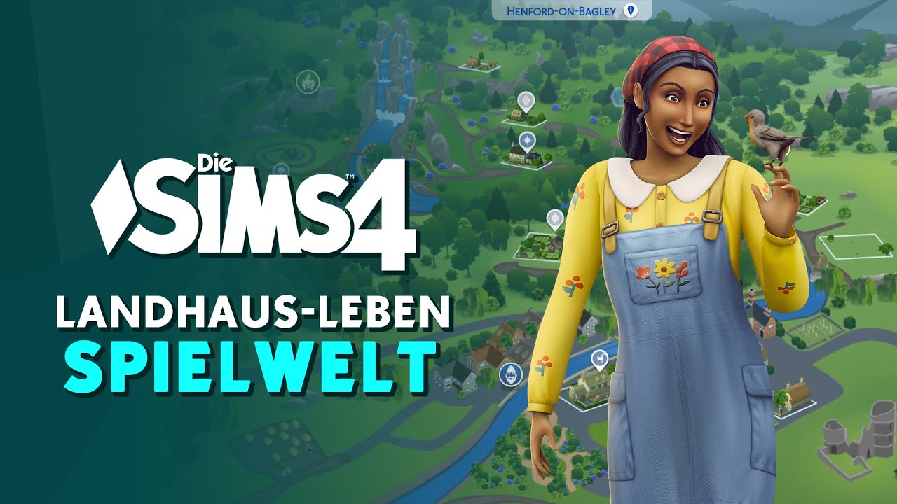 Die neue Welt in Die Sims 4: Landhaus-Leben