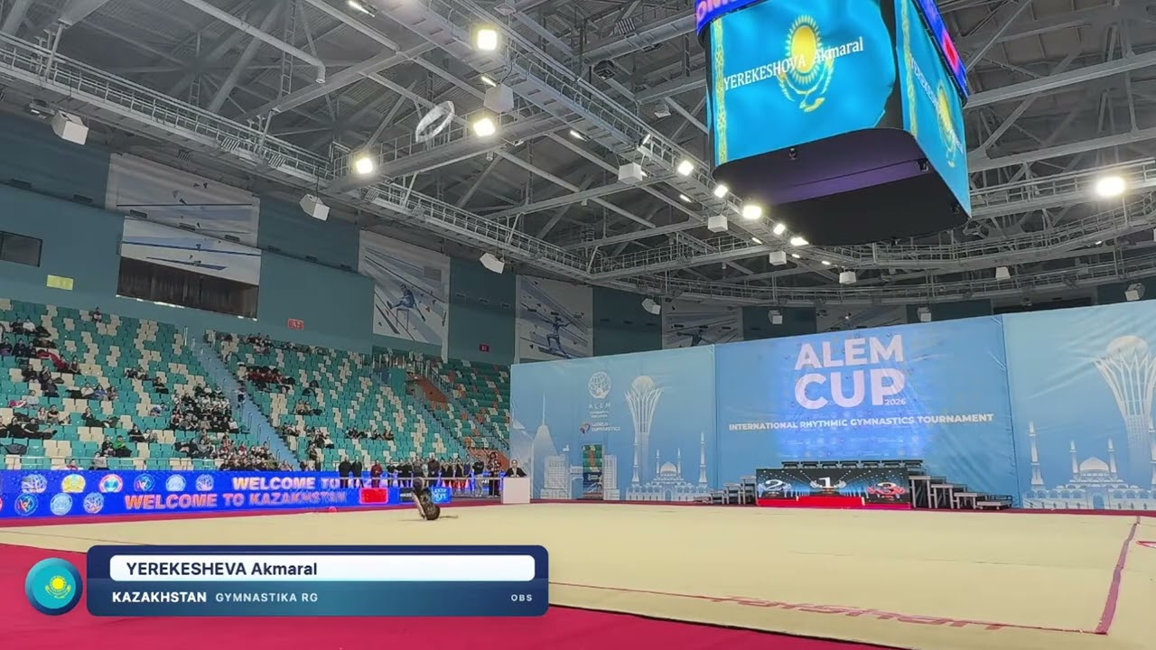 YEREKESHEVA Akmaral (KAZ) HOOP 29,65 - Alem Cup 2026
