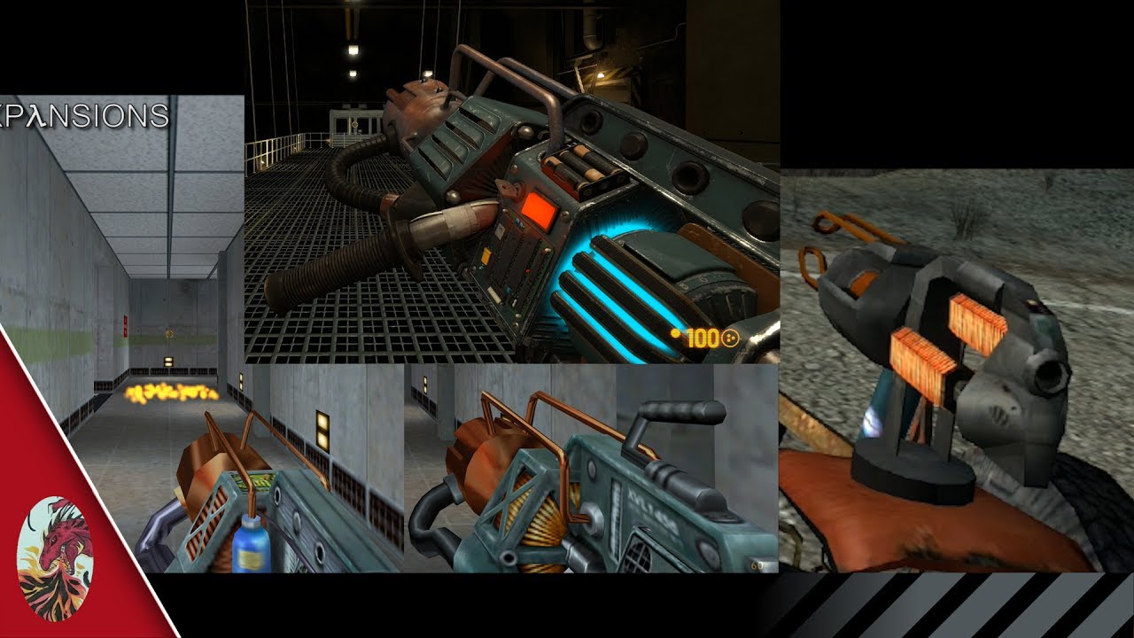 Сравнение Half-Life Tau Cannon