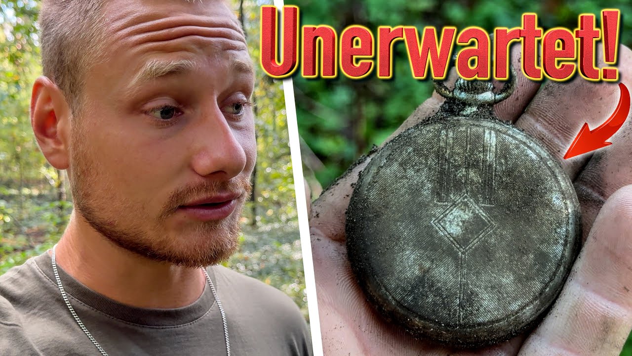 Überraschender Fund bei Schatzsuche im Wald!! 🤑 (Metalldetektor spürt verborgenes Silber auf)