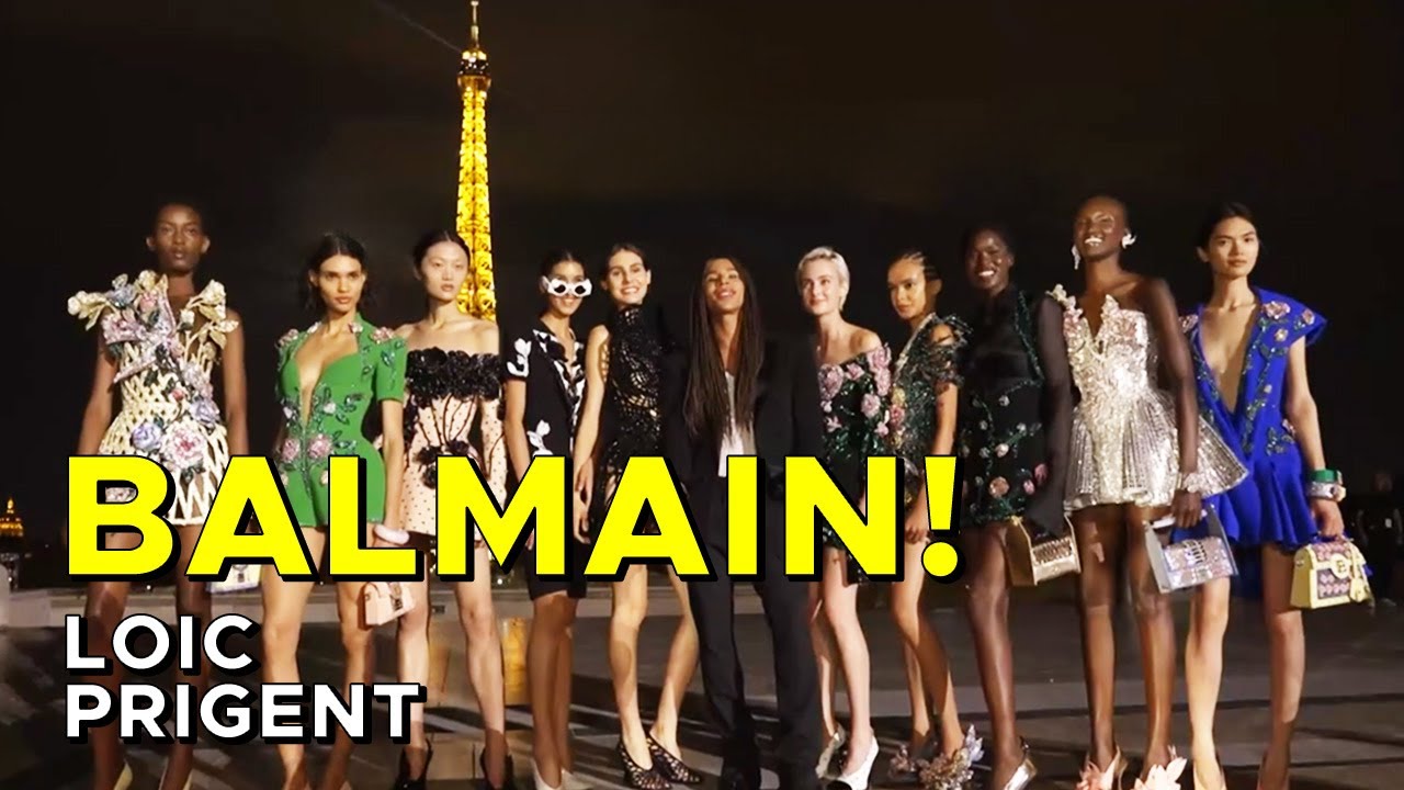BALMAIN: THE STOLEN COLLECTION! By Loic Prigent
