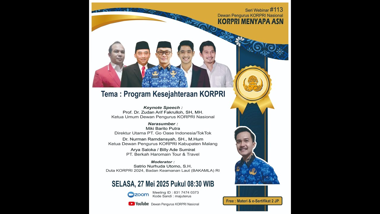 Program Kesejahteraan KORPRI I Dewan Pengurus KORPRI Nasional
