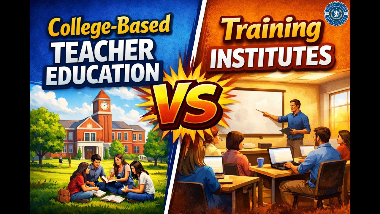 College-Based Teacher Education vs Training Institutes | Which Is Better for Teachers?