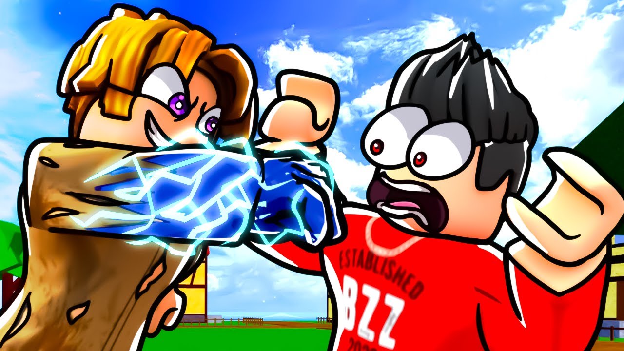 Я притворился нубом с GODHUMAN! (Фрукты Roblox Blox)