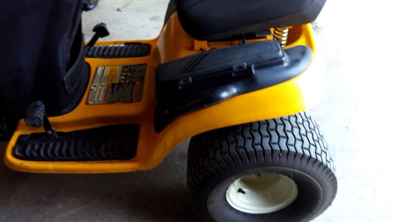 Cub cadet hydro will it move