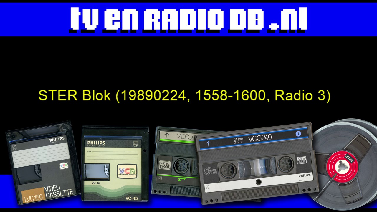 Radio: STER Blok (19890224, 1558-1600, Radio 3)