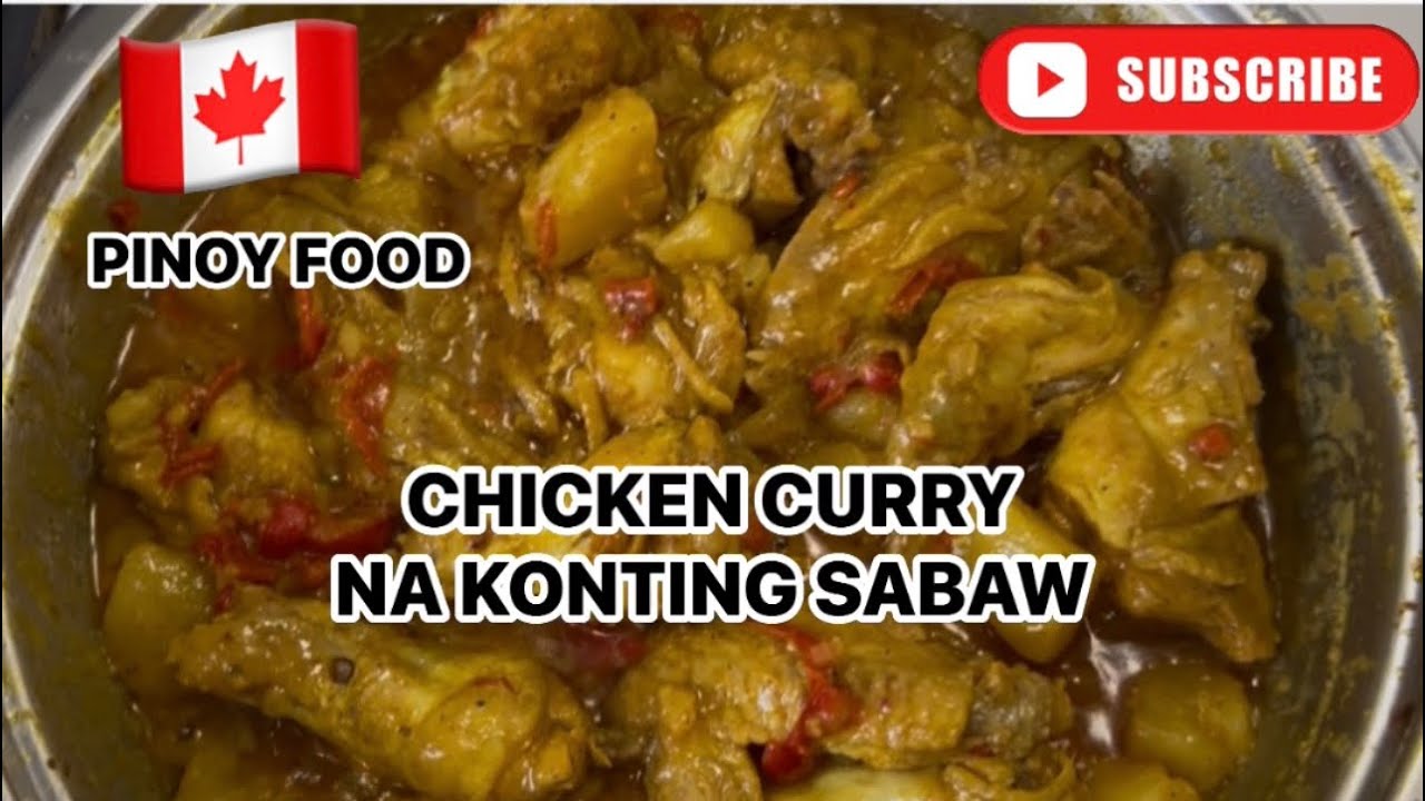 MAGLUTO TAYO NG CHICKEN CURRY ASMR/PINOYFOOD/PINOYCANADA/BRITISH COLUMBIA