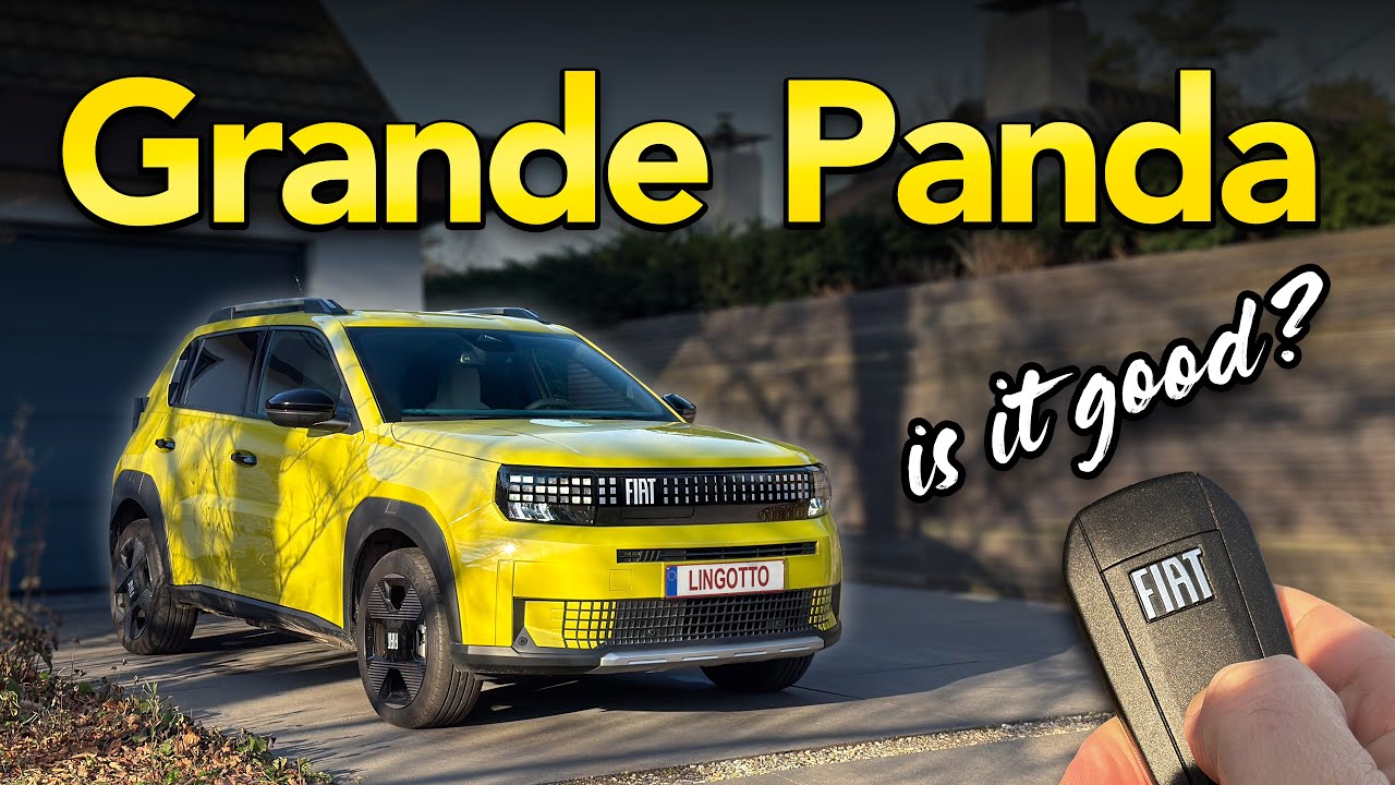 NEW Fiat Grande Panda Electric (113 hp) - POV drive & walkaround!